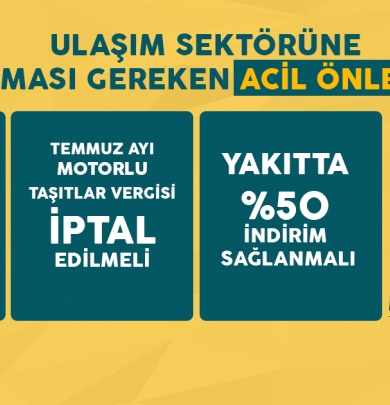 ALINMASI GEREKEN ACİL ÖNLEMLER